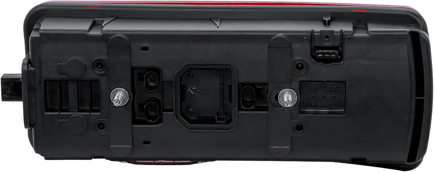 Aligoparts Passenger Left Side N/S 24V Halogen Tail Light Lamp with Number Plate Light for DAF CF XF XG XD XG+