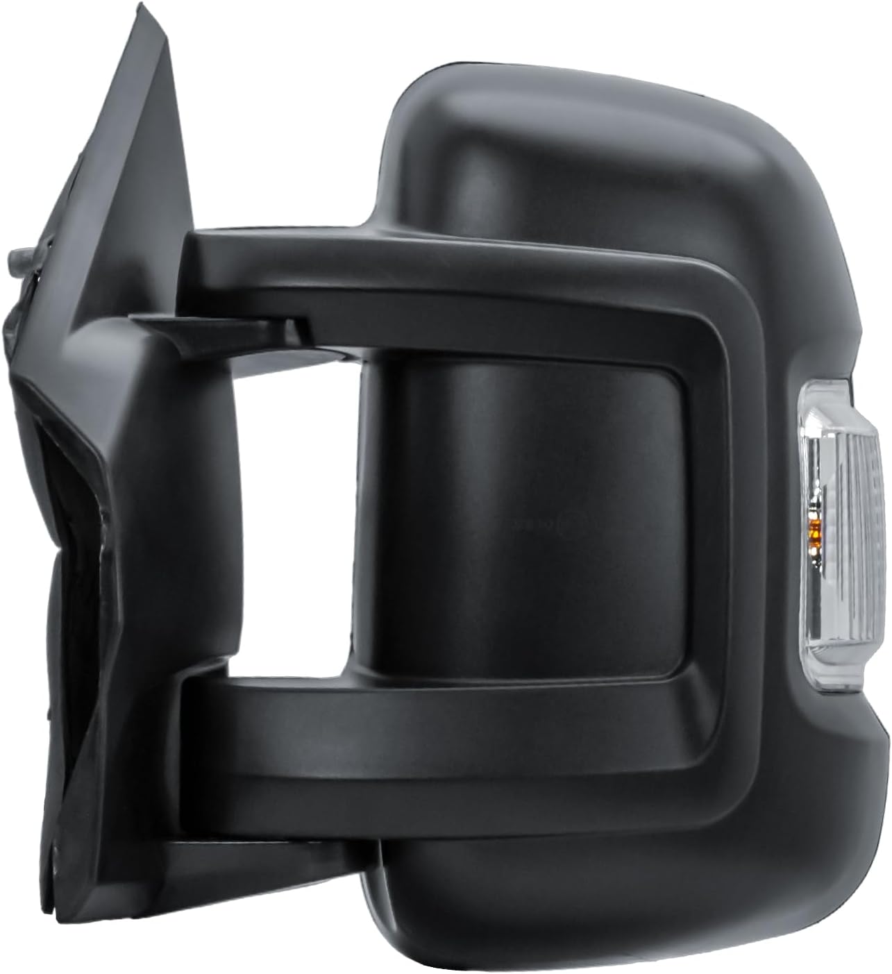 Aligoparts Passenger Left Side N/S Electric Heated Wing Mirror Short Arm for Fiat Ducato / Peugeot Boxer / Citroën Relay 2006–2023 / Vauxhall Movano 2019–2023