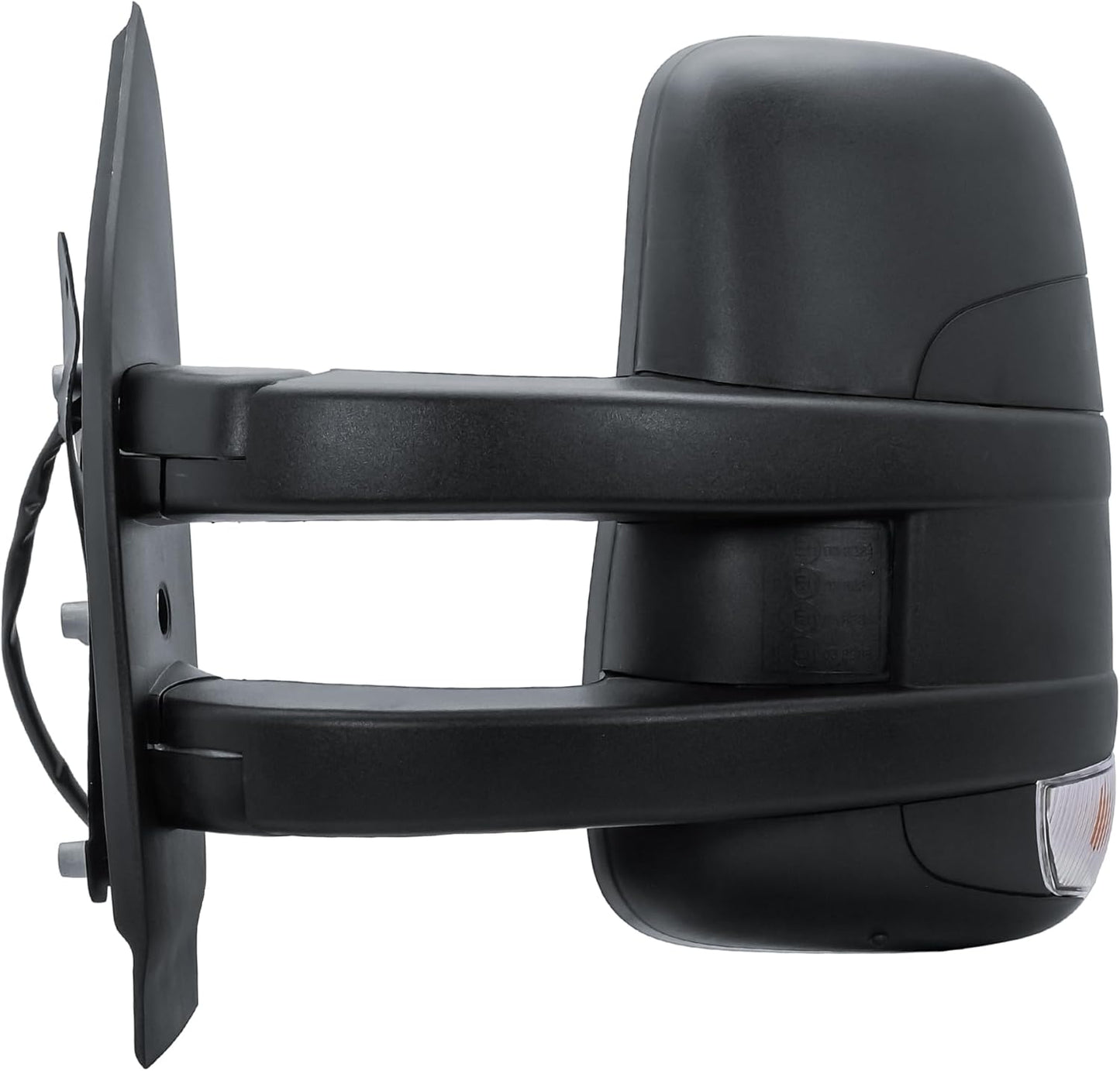 Aligoparts Passenger Left Side Door Wing Mirror N/S Electric Heated Long Arm with Temperature Sensor for IVECO Daily 2014–2024