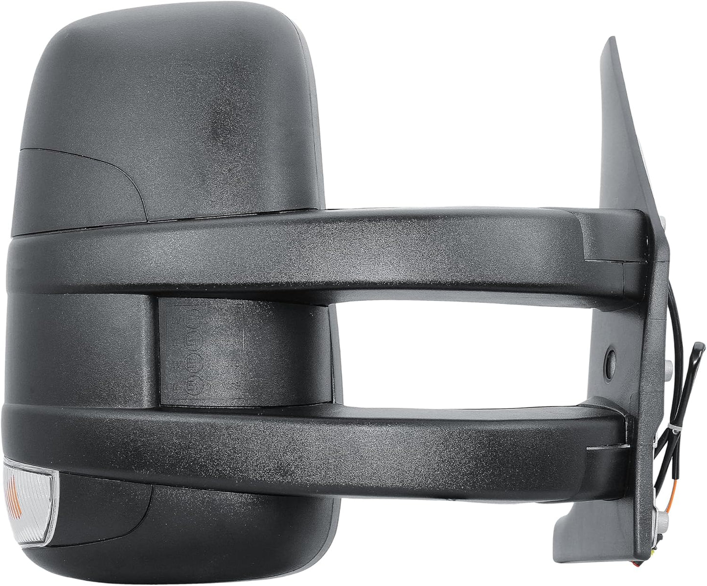 Aligoparts Driver Right Side Door Wing Mirror O/S Manual Non-Heated Long Arm for IVECO Daily 2006–2013