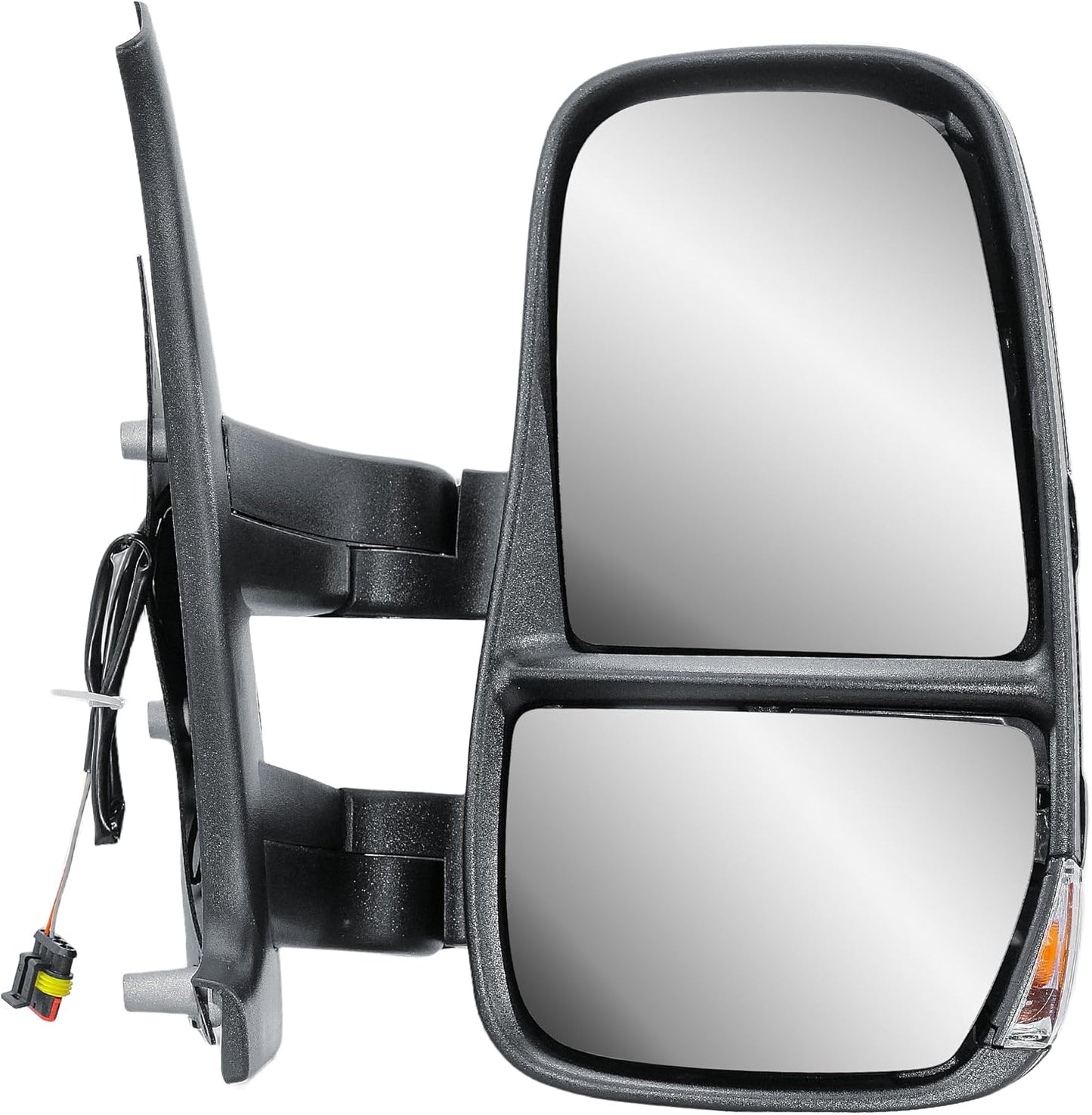 Aligoparts Driver Right Side Door Wing Mirror O/S Manual Non-Heated for IVECO Daily 2006–2013