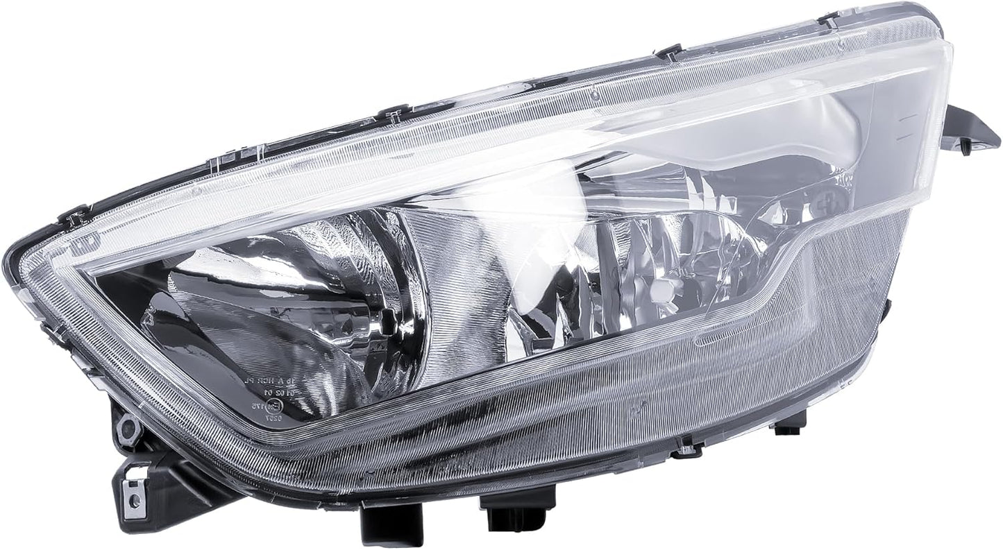 Aligoparts Passenger Left Side Headlight Head Lamp Electric Adjustment with Round Plug for Iveco Daily 2014–2020
