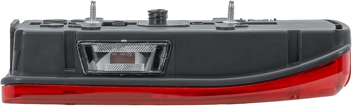 Aligoparts Passenger Left Side N/S 12V/24V Halogen Tail Light Lamp with Number Plate Light for VW Crafter & MAN TGE 2017–2025