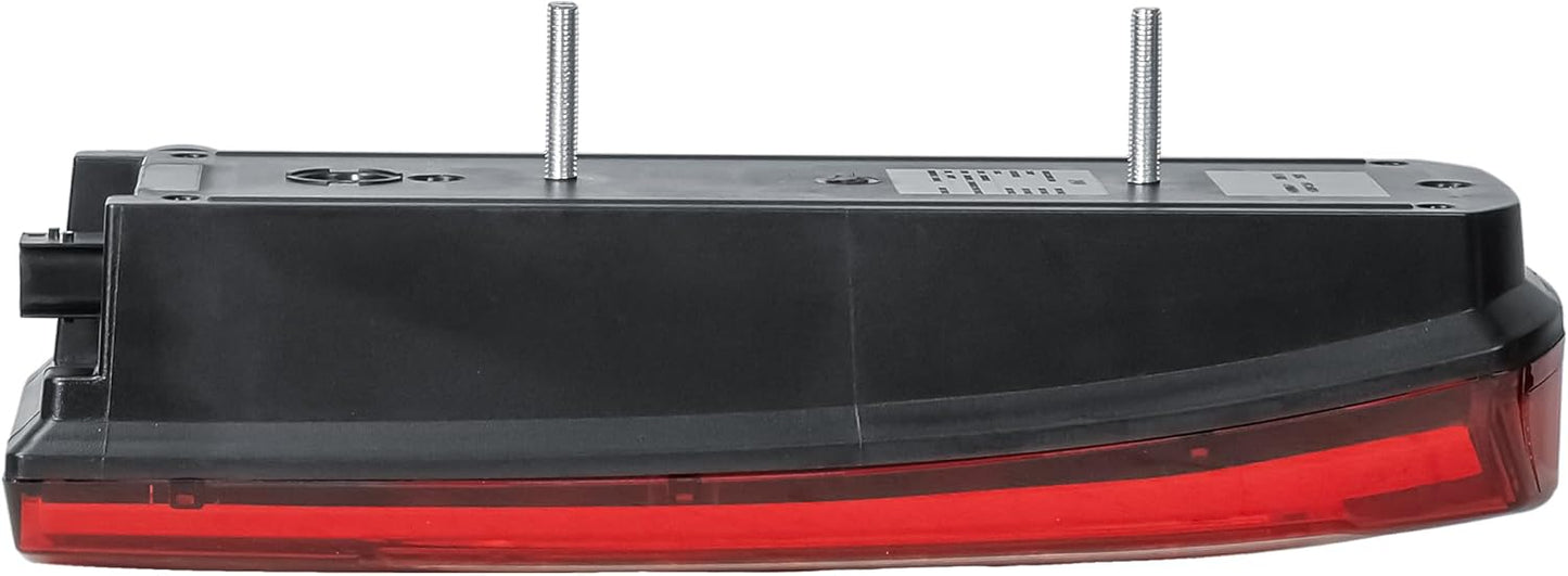 Aligoparts Driver Right Side O/S 24V Full LED Tail Light Rear Lamp with Reverse Buzzer for Mercedes Actros Arocs Antos Ageto MP4 MP5