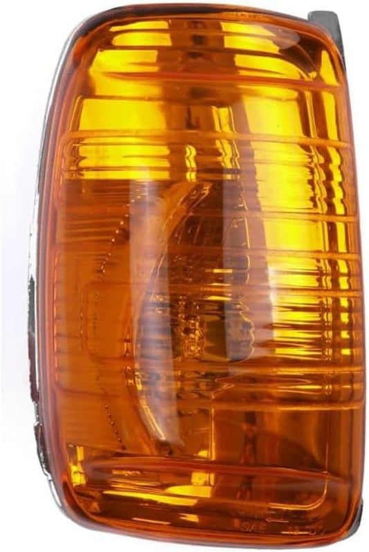 Aligoparts Right Driver Side Wing Mirror Indicator Lens Amber Orange for Ford Transit Mk8 (2014-2019)