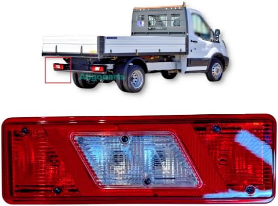 Aligoparts Left Rear Tail Light for Ford Transit Mk8 Tipper & Chassis Cab 2014–Present