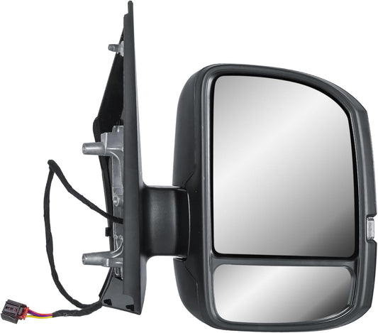 Aligoparts Driver Right Side Door Wing Mirror O/S Electric Heated Short Arm for VW Crafter MAN TGE 2017–2024