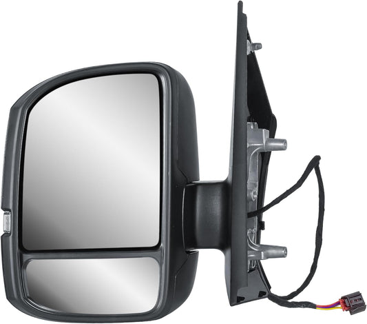 Aligoparts Passenger Left Side Door Wing Mirror N/S Electric Heated Short Arm for VW Crafter MAN TGE 2017–2024