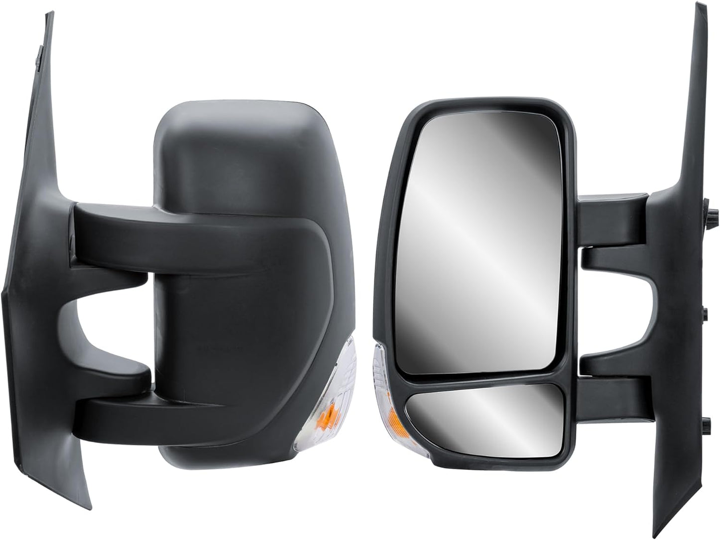 Aligoparts Passenger Left Side N/S Electric Heated Wing Mirror with Indicator for Renault Master III 2010–2024 / Vauxhall Movano B 2010–2022