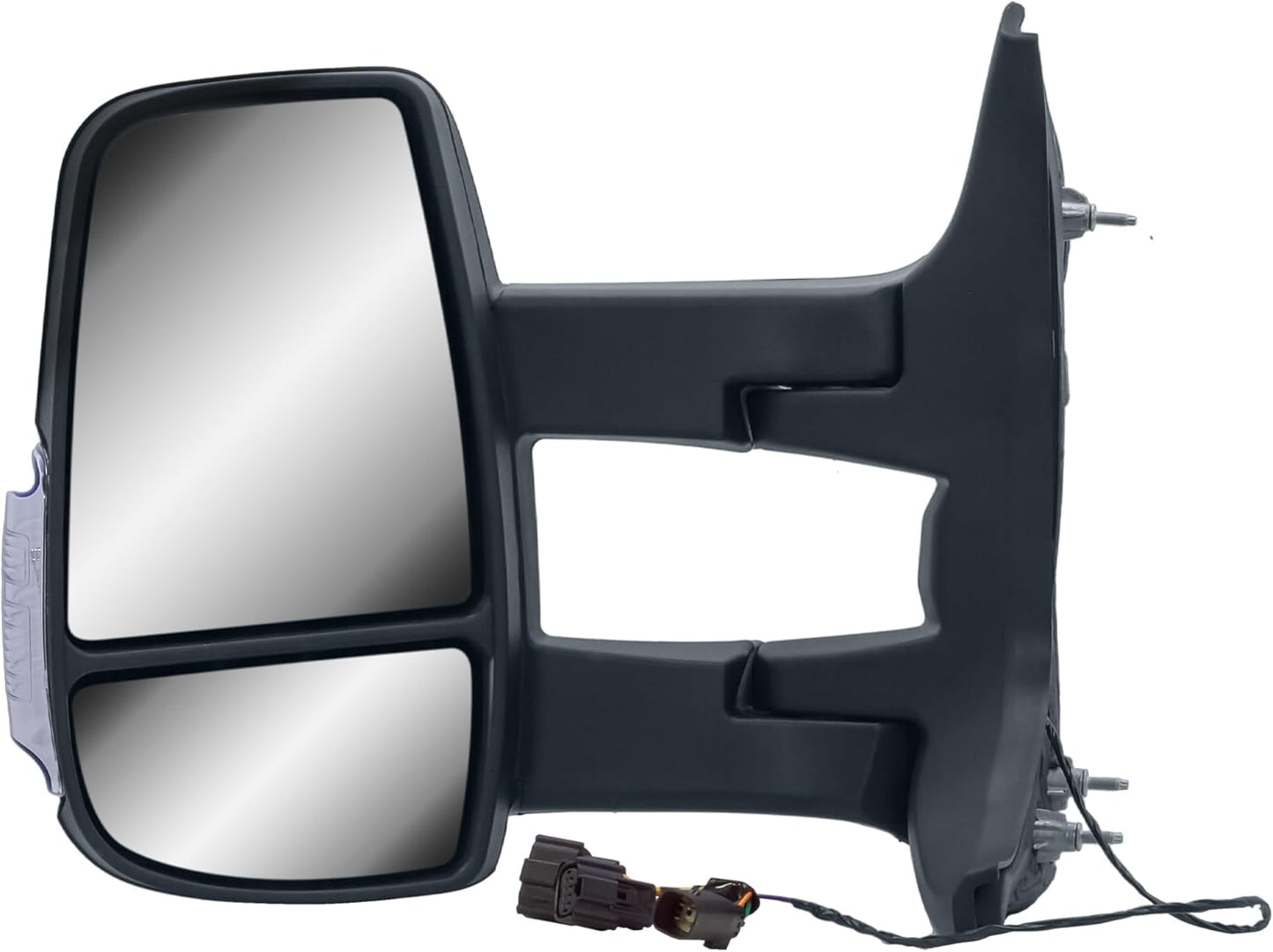 Aligoparts Passenger Left Side Door Wing Mirror N/S Electric Heated Long Arm for Ford Transit MK8 2014–2026