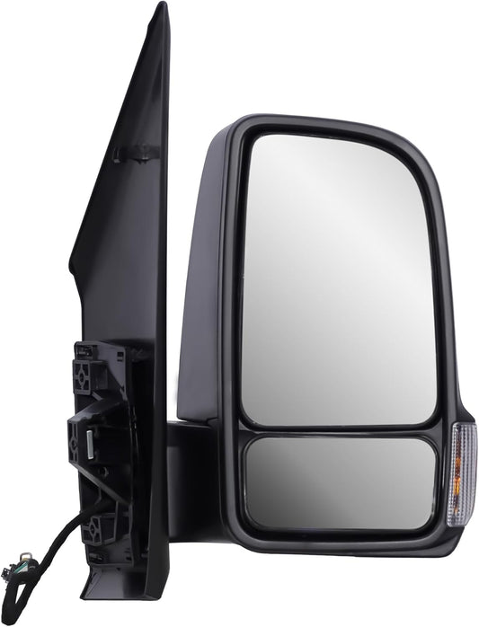 Aligoparts Driver Right Side Door Wing Mirror O/S Electric Heated Short Arm for Mercedes Sprinter W907 W910 2019–2024