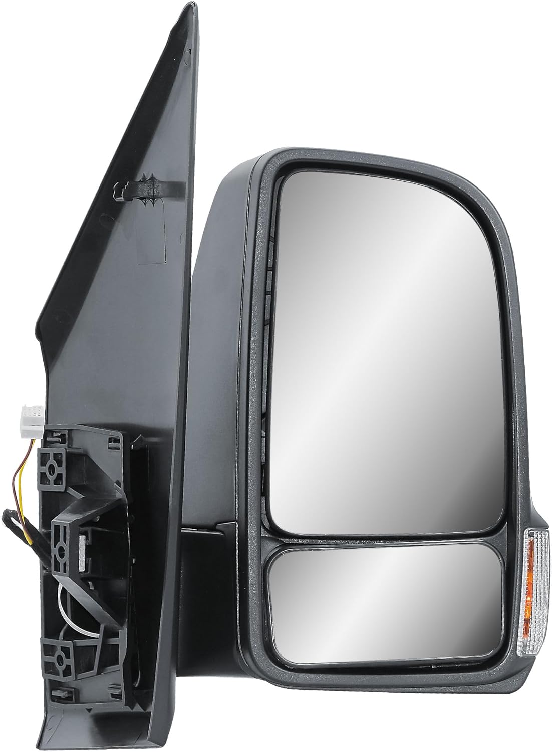 Aligoparts Driver Right Side Door Wing Mirror O/S Manual Short Arm for Mercedes Sprinter W907 W910 2019–2024