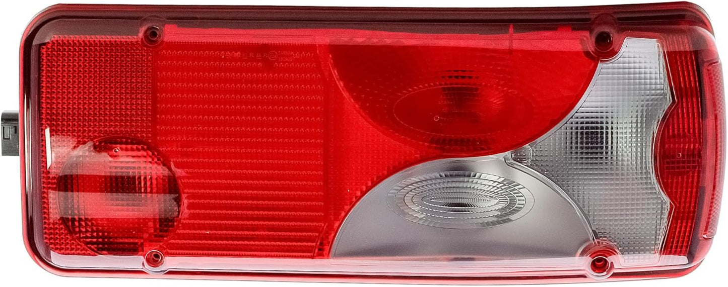 Aligoparts Driver Right Side 24V Halogen Tail Light Rear Lamp with Reverse Buzzer Alarm for IVECO Stralis & EuroCargo