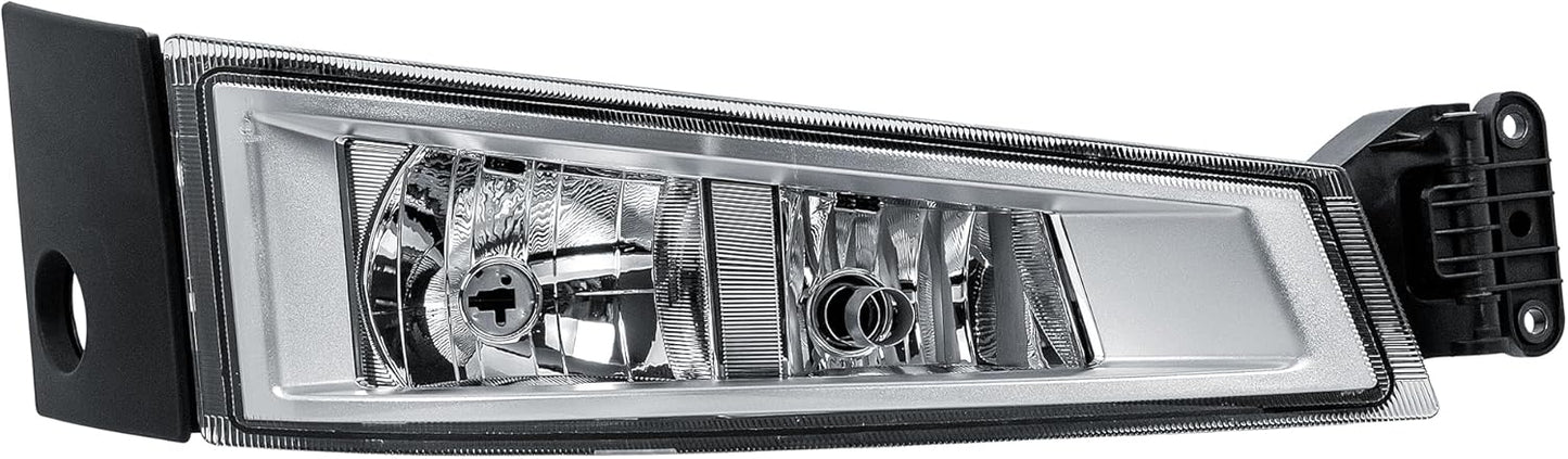 Aligoparts Driver Right Side O/S Fog Light Lamp Chrome Strip with Spot Light 24V for Volvo FH FM Version 4 (2012–2020)
