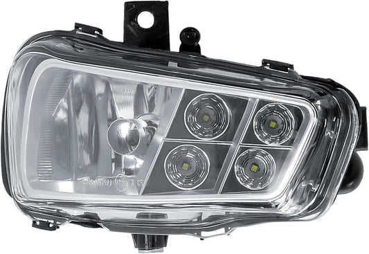 Aligoparts Driver Right Side O/S Fog Light Lamp LED DRL 24V for Mercedes Arocs Antos MP4
