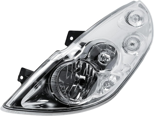 Aligoparts Passenger Left Side Headlight Lamp N/S Electric Adjustment With Motor No Fog Light for Renault Master Movano 2010–2019