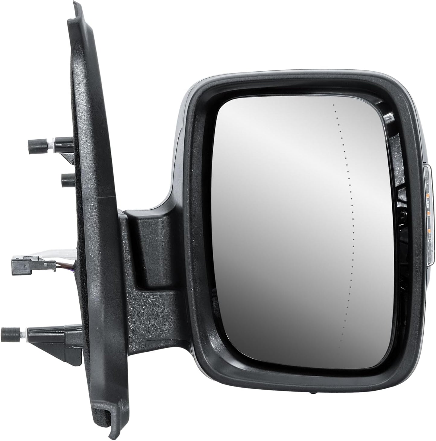 Aligoparts Driver Right Side Wing Mirror O/S Electric Heated Manual Folding Textured Cover for Renault Trafic Primastar 2021–2025