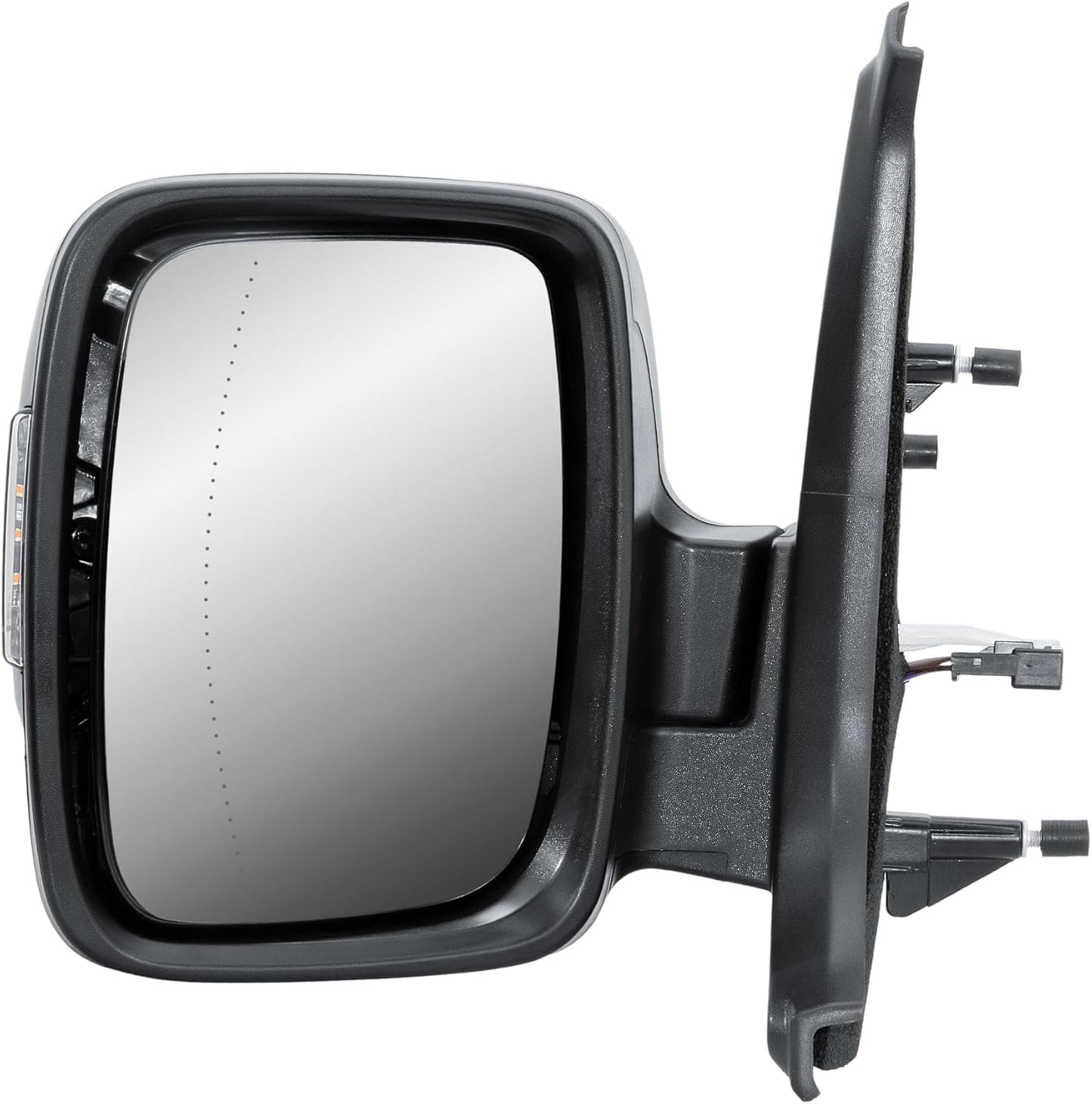 Aligoparts Passenger Left Side Wing Mirror N/S Electric Heated Manual Folding Textured Cover for Renault Trafic Primastar 2021–2025
