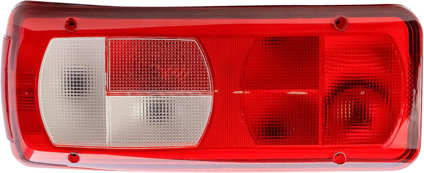 Aligoparts Passenger Left Side N/S 24V Halogen Tail Light Lamp with Square Plug for DAF CF XF XG XD