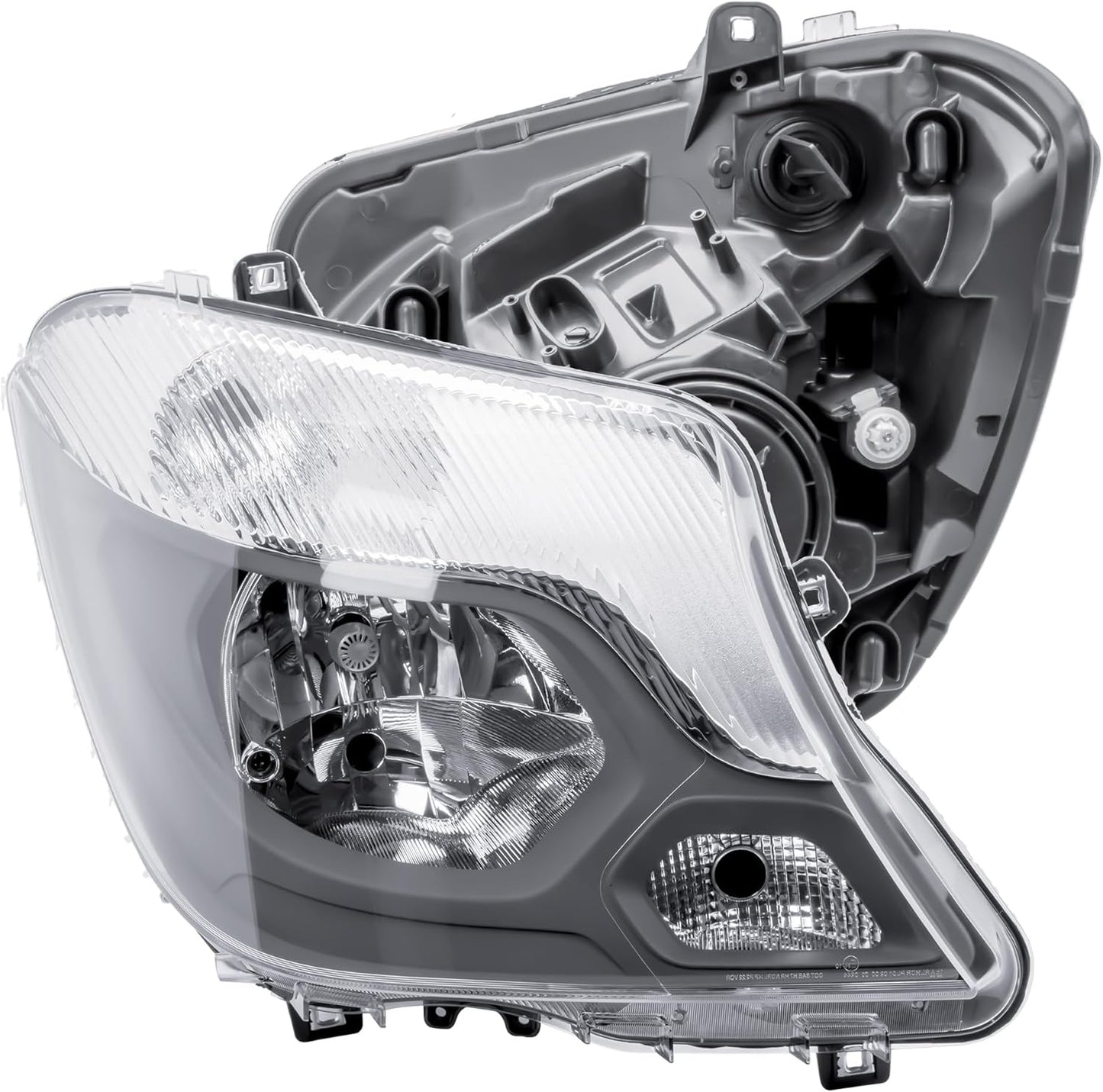 Aligoparts Driver Right Side Headlight Lamp O/S Electric Adjustment for Mercedes Sprinter 906 2014–2018