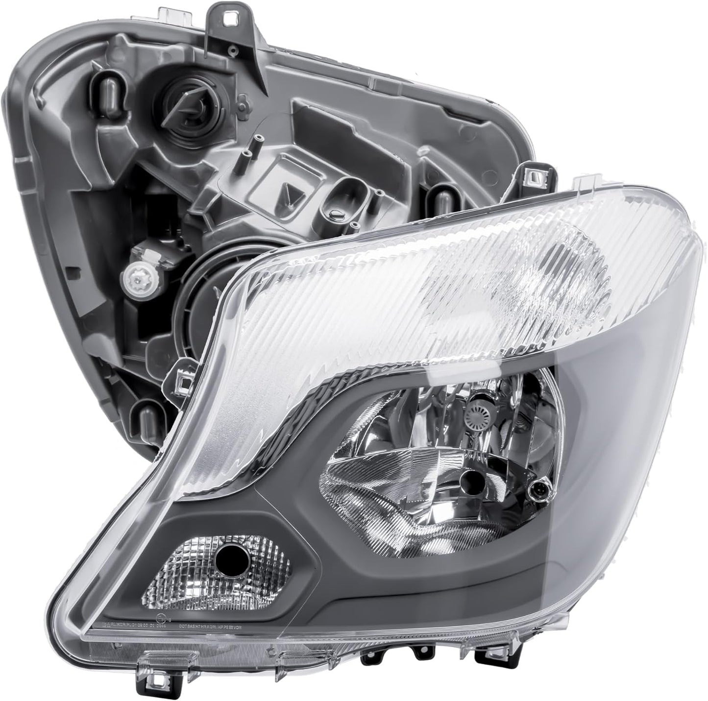 Aligoparts Passenger Left Side Headlight Lamp N/S Electric Adjustment for Mercedes Sprinter 906 2014–2018