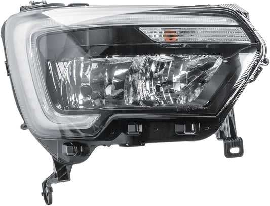 Aligoparts Driver Right Side Headlight Lamp O/S Electric Adjustment With Motor LED DRL for Renault Master 2019–2024