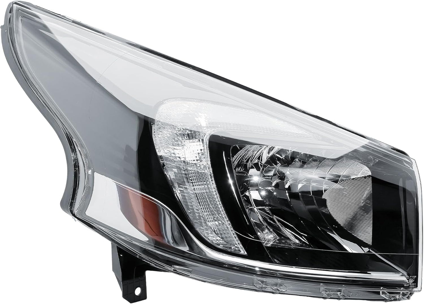 Aligoparts Driver Right Side Headlight Lamp O/S Electric Adjustment 6 Pins with DRL for Vauxhall Vivaro 2014–2019
