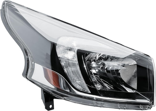 Aligoparts Driver Right Side Headlight Lamp O/S Electric Adjustment 6 Pins with DRL for Vauxhall Vivaro 2014–2019