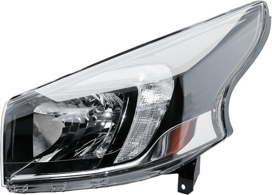 Aligoparts Passenger Left Side Headlight Lamp N/S Electric Adjustment 6 Pins with DRL for Vauxhall Vivaro 2014–2019