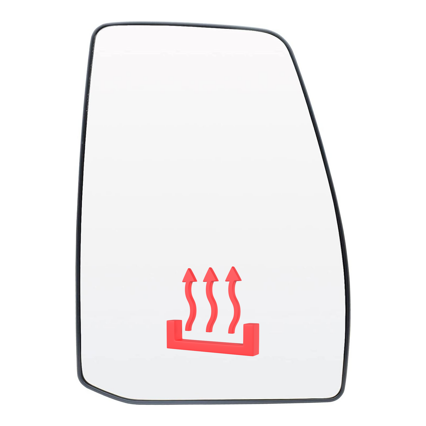 Aligoparts Right Upper Heated Mirror Glass – Fits Ford Transit Custom 2012–2023