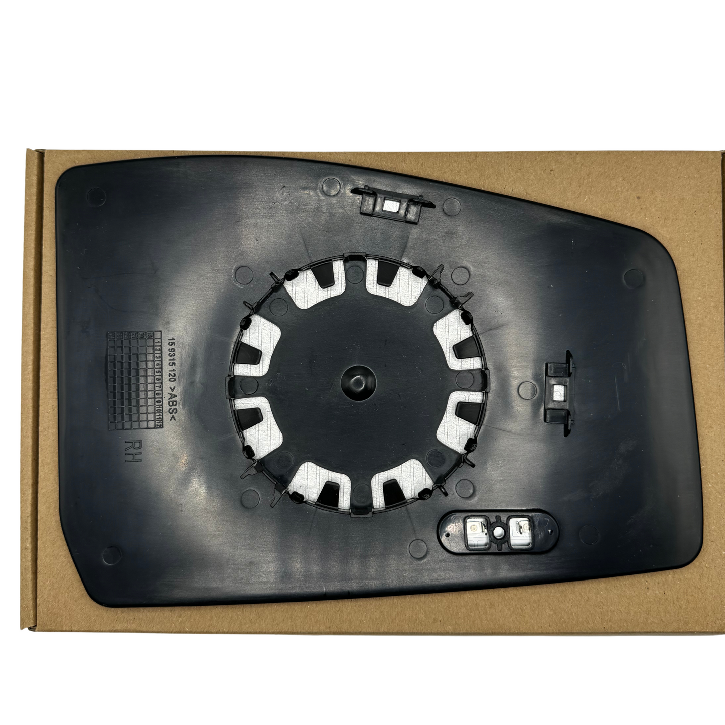 Aligoparts Right Upper Heated Mirror Glass – Fits Ford Transit Custom 2012–2023