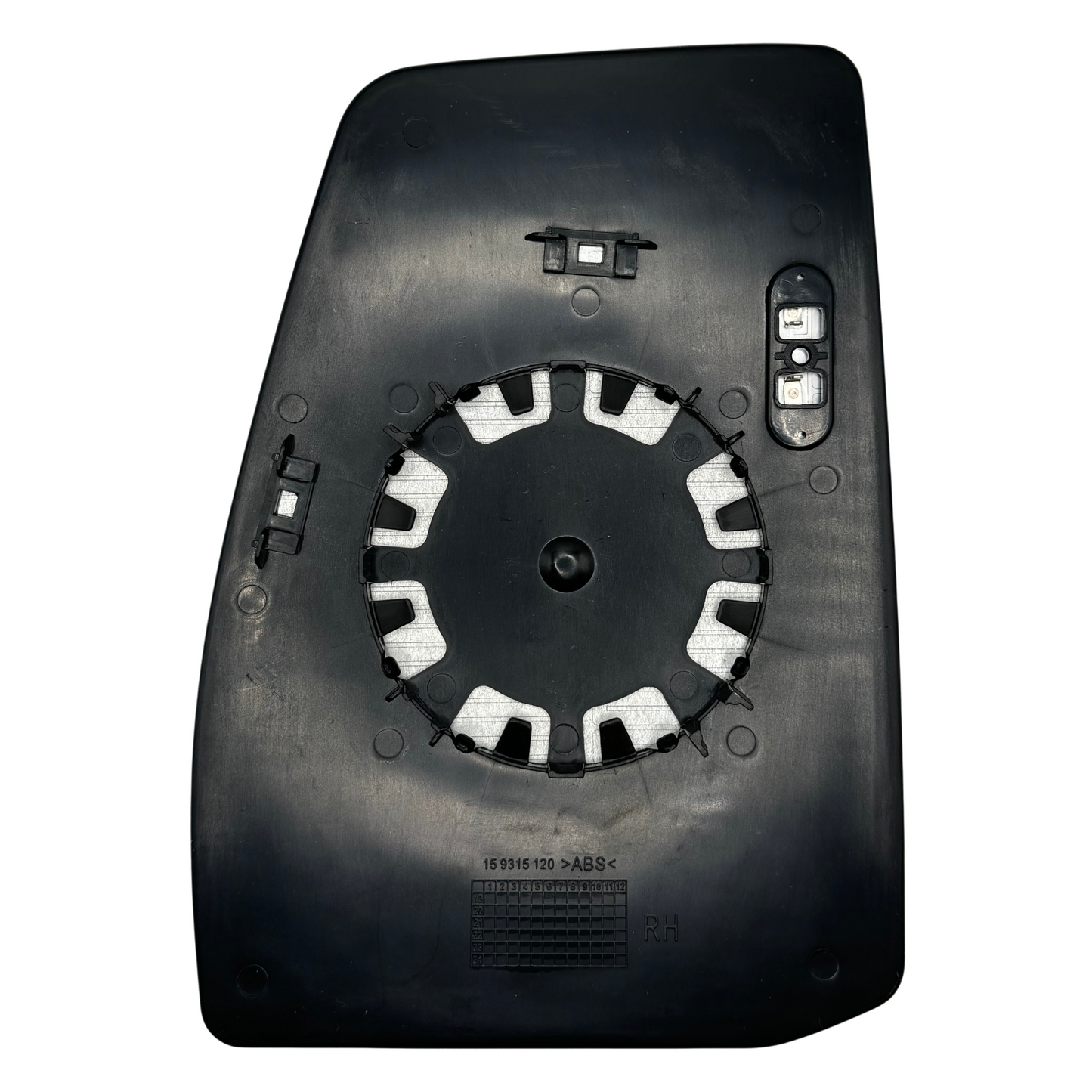 Aligoparts Right Upper Heated Mirror Glass – Fits Ford Transit Custom 2012–2023