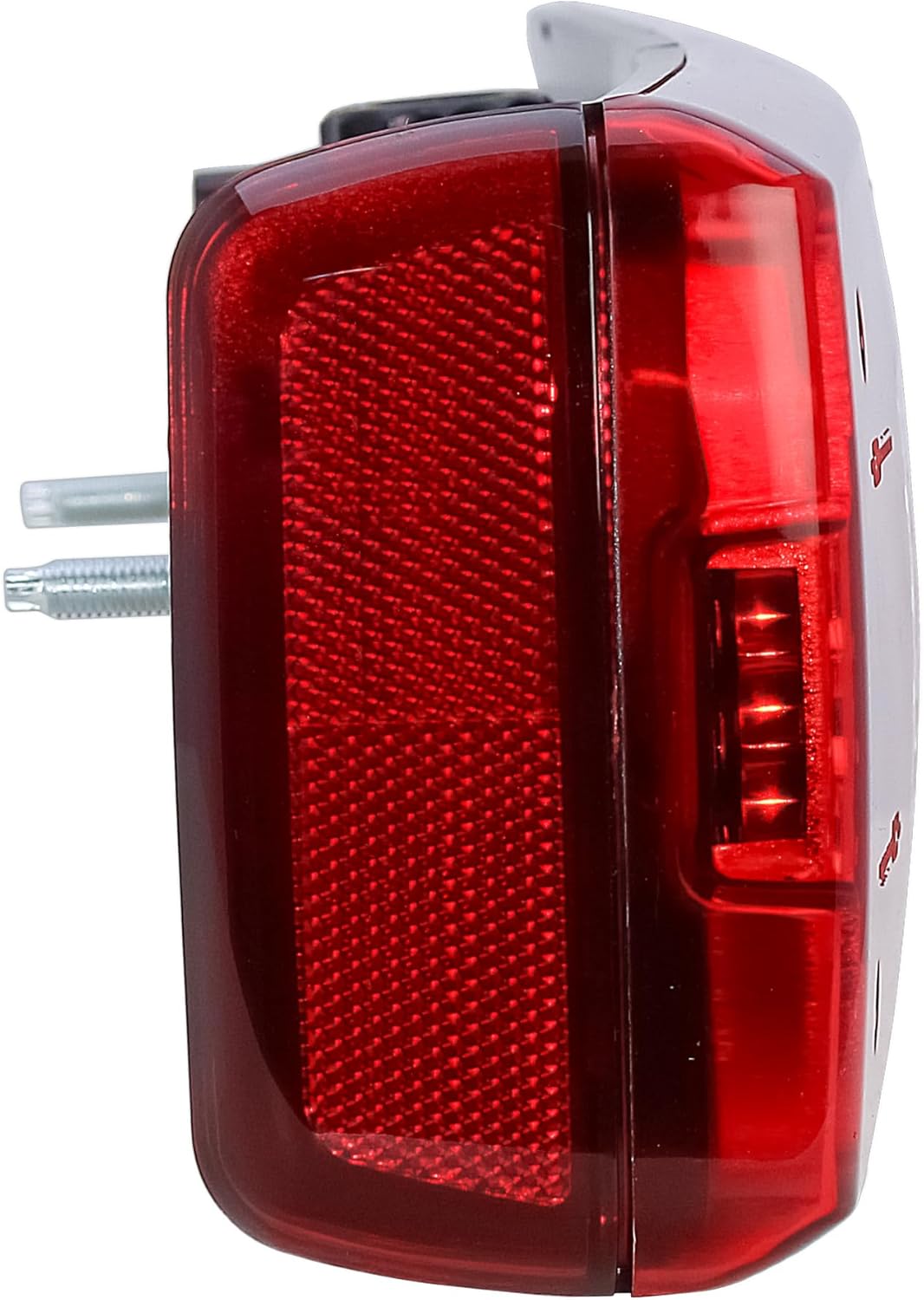 Aligoparts Driver Right Side O/S 24V Full LED Tail Light Rear Lamp with Reverse Buzzer for Volvo Euro 6 FH FM FL FMX & Renault T K C (2013+)