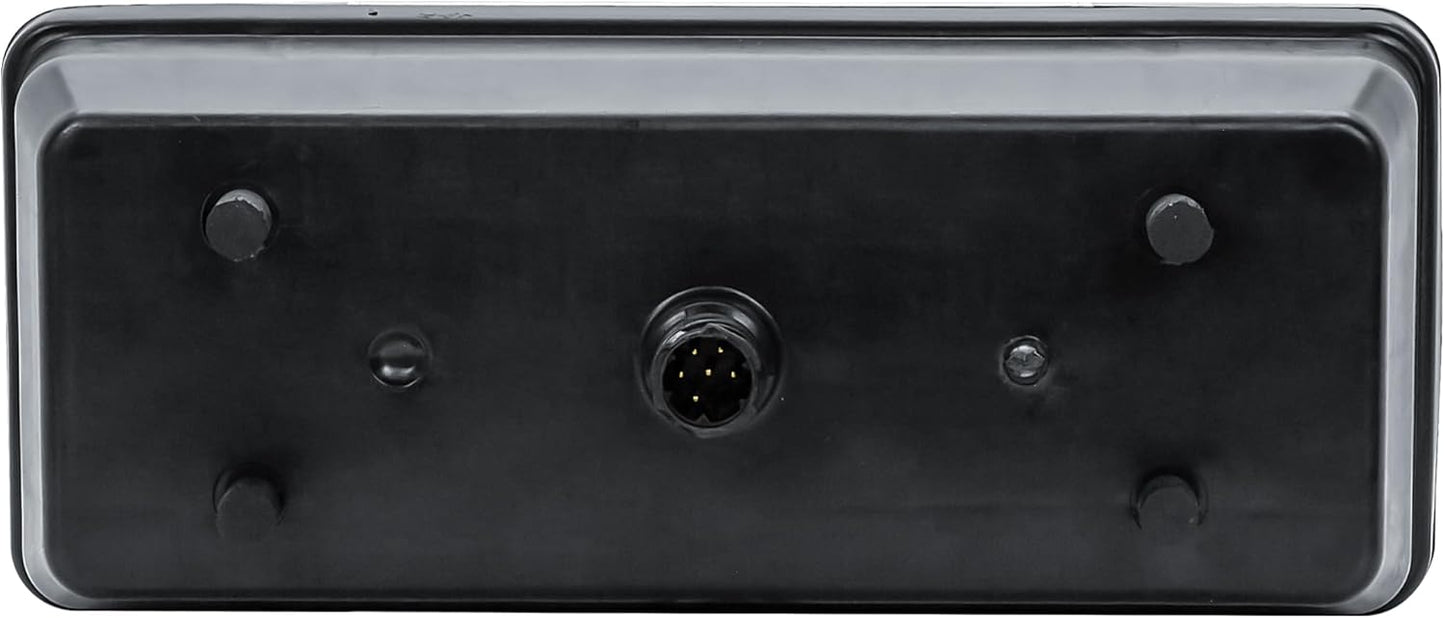 Aligoparts Driver Right Side O/S Tail Light Rear Lamp with Bulbs for IVECO Daily Tipper Pick-Up Chassis Cab (2006–2022)