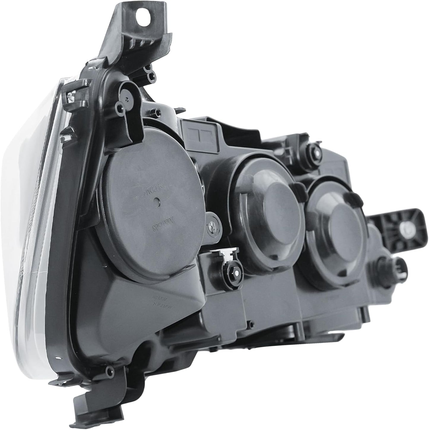 Aligoparts Passenger Left Side Headlight Lamp N/S Black Strip Electric Adjustment for Ducato Relay Boxer Movano 2014–2024