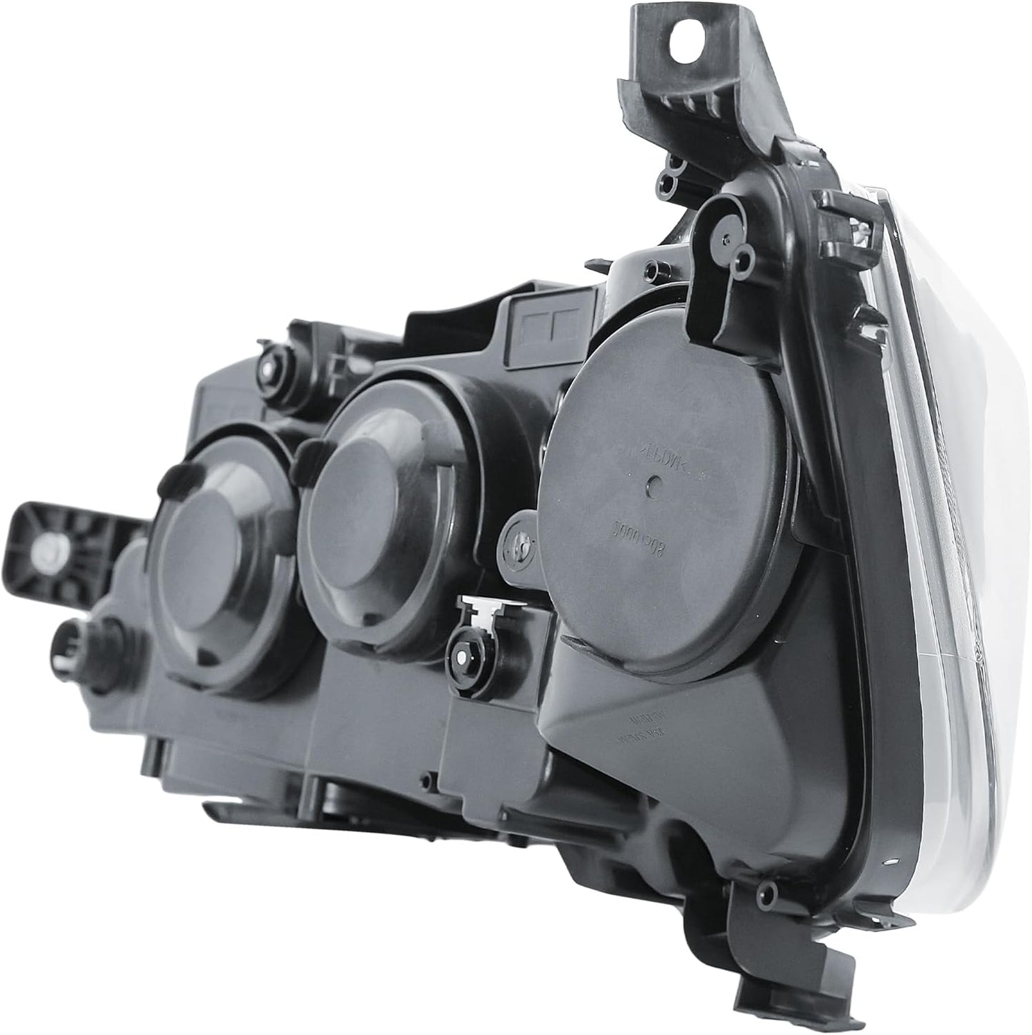Aligoparts Driver Right Side Headlight Lamp O/S Black Strip Electric Adjustment for Ducato Relay Boxer Movano 2014–2024