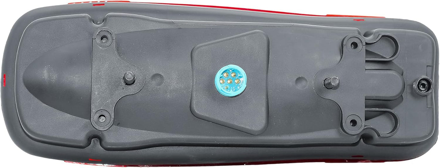 Aligoparts Driver Right Side O/S Tail Light Rear Lamp Lens for IVECO Daily Tipper Pick-Up Chassis Cab (2022–2024)