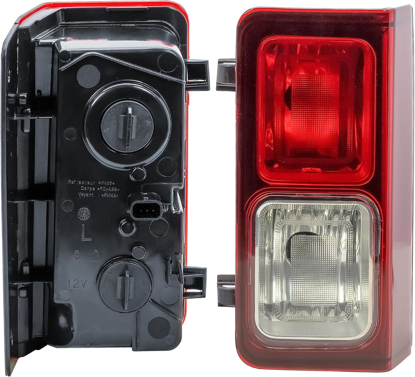 Aligoparts Passenger LEFT Side N/S Rear Fog Tail Light Lamp  For Renault Trafic, Nissan NV300 / Primastar, Vauxhall Vivaro, Fiat Talento (2014–2024)