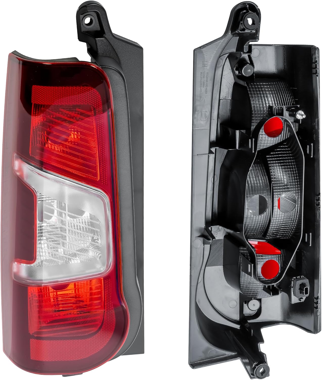 Aligoparts Passenger LEFT Side N/S Tail Light Rear Lamp  For Vauxhall Combo, Citroën Berlingo, Peugeot Partner, Toyota ProAce City (2019–2024) Fiat Doblo (2022–2024)