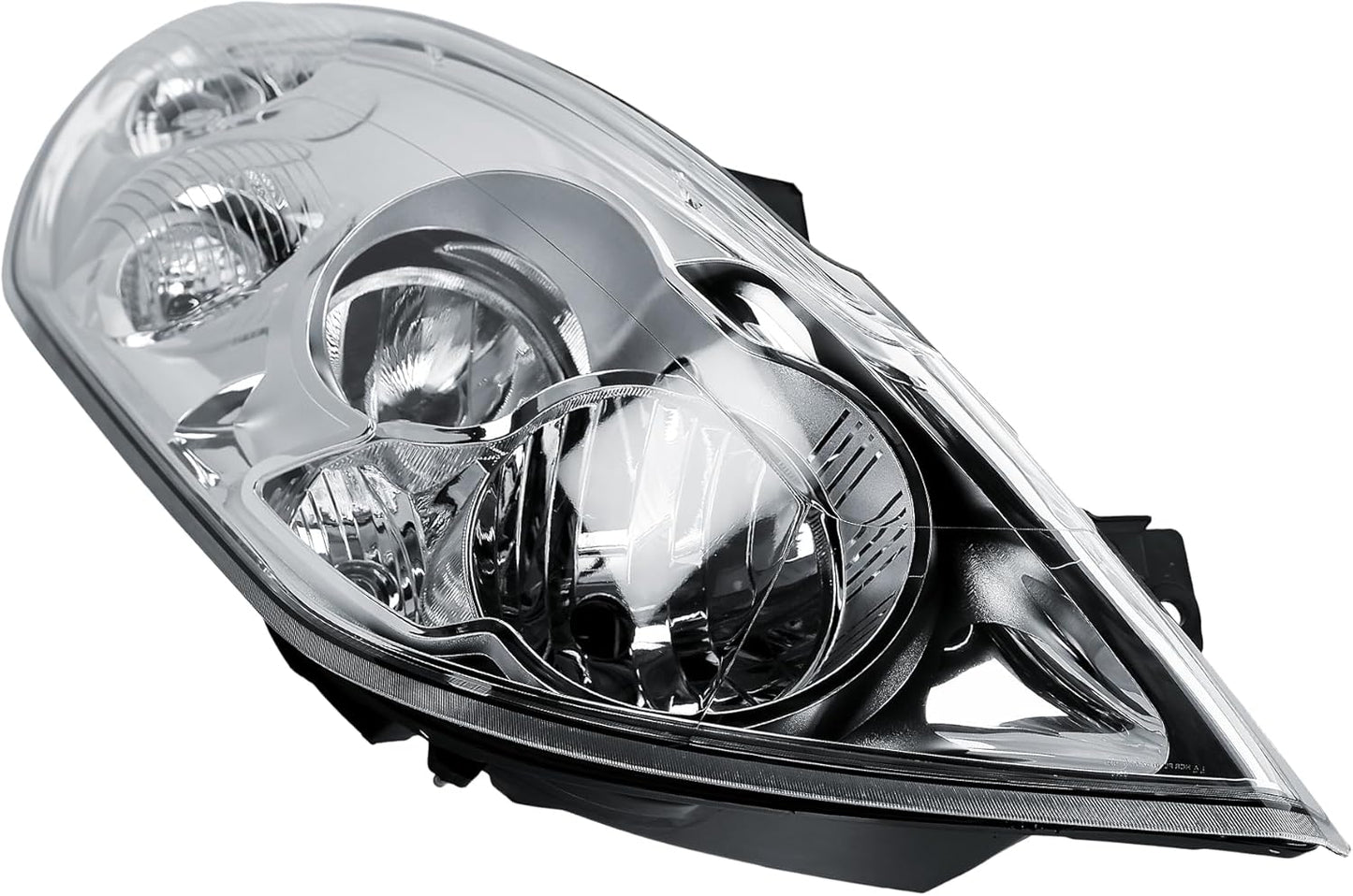 Aligoparts Driver Right Side Headlight Lamp O/S Electric Adjustment With Motor No Fog Light for Renault Master Movano 2010–2019