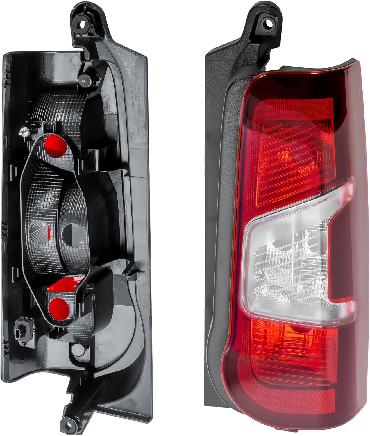 Aligoparts Driver RIGHT Side O/S Tail Light Rear Lamp  For Vauxhall Combo, Citroën Berlingo, Peugeot Partner, Toyota ProAce City (2019–2024) Fiat Doblo (2022–2024)