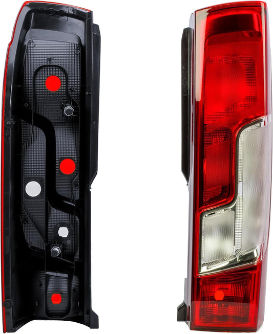 Aligoparts Driver RIGHT Side O/S Tail Light Rear Lamp  For Fiat Ducato, Citroen Relay, Peugeot Boxer, Vauxhall Movano (2014–2024)