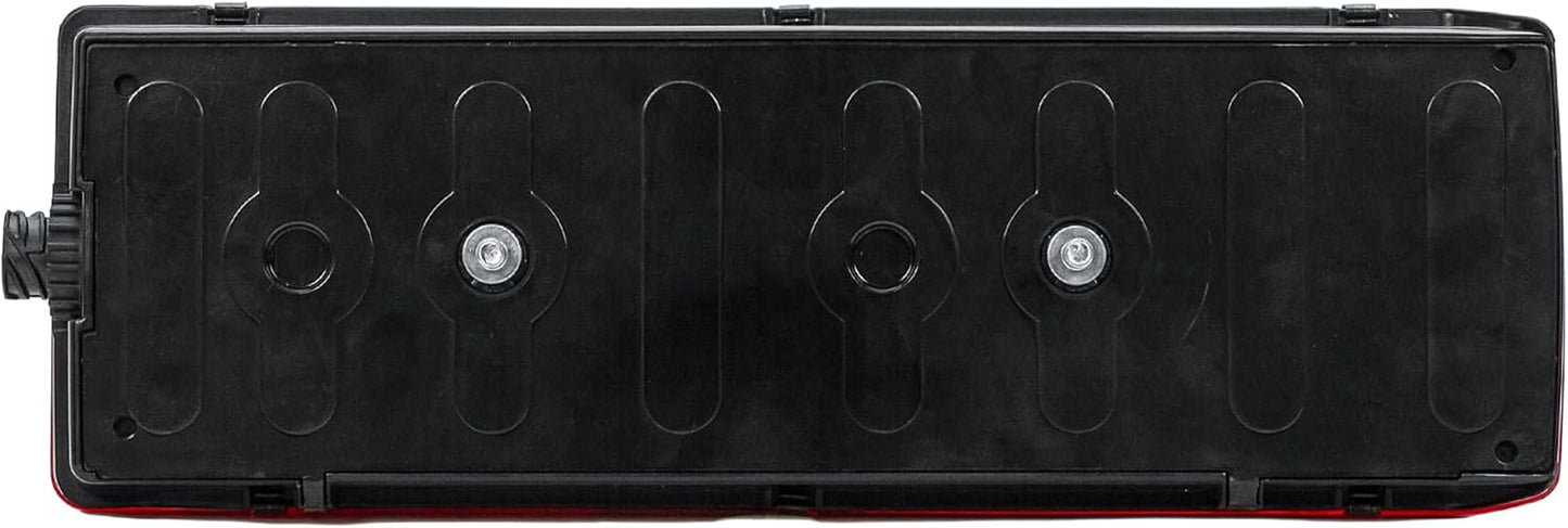 Aligoparts Passenger Left Side N/S 24V Full LED Tail Light Rear Lamp with Number Plate Light for Scania P G R S L Series