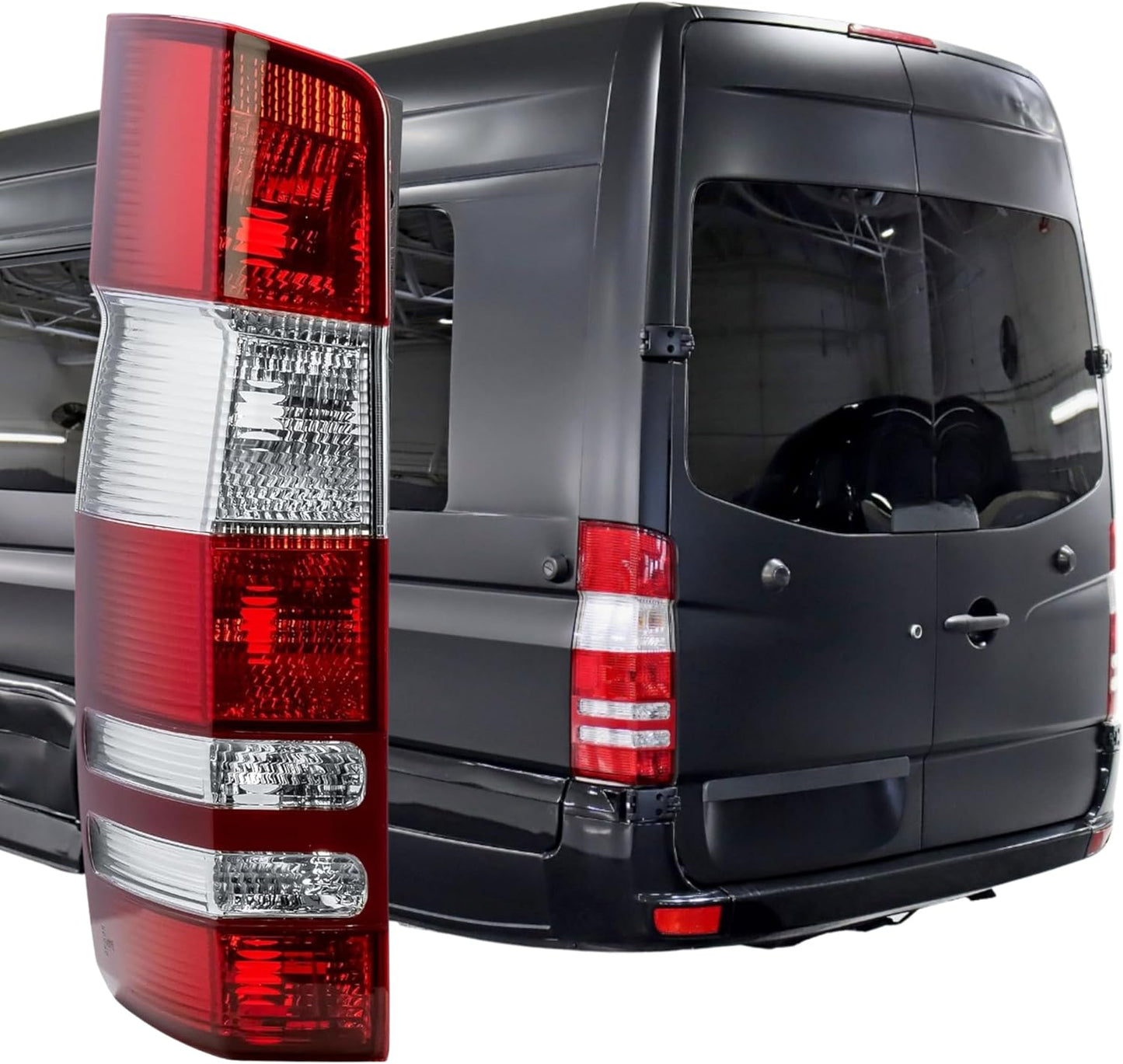 Aligoparts Passenger Left Side N/S Tail Light Rear Lamp for Mercedes Sprinter 906 (2006–2018)