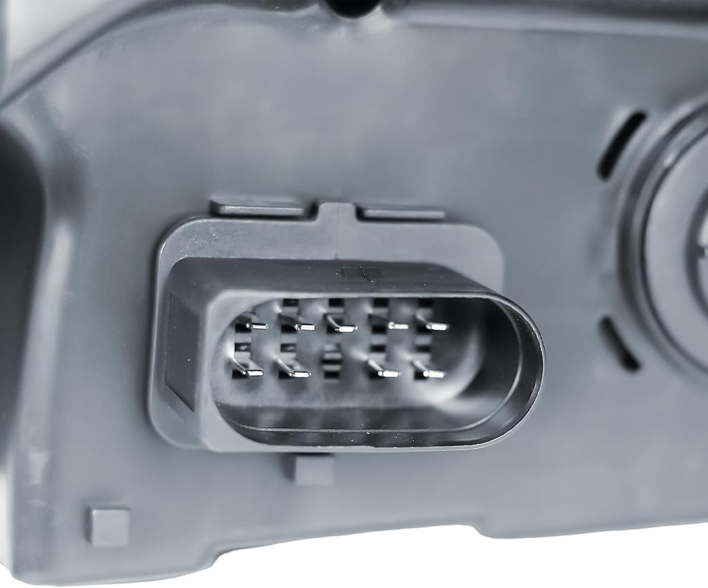 Aligoparts Driver Right Side Headlight Lamp O/S Electric Adjustment Black Strip for Ford Transit MK8 2014–2026