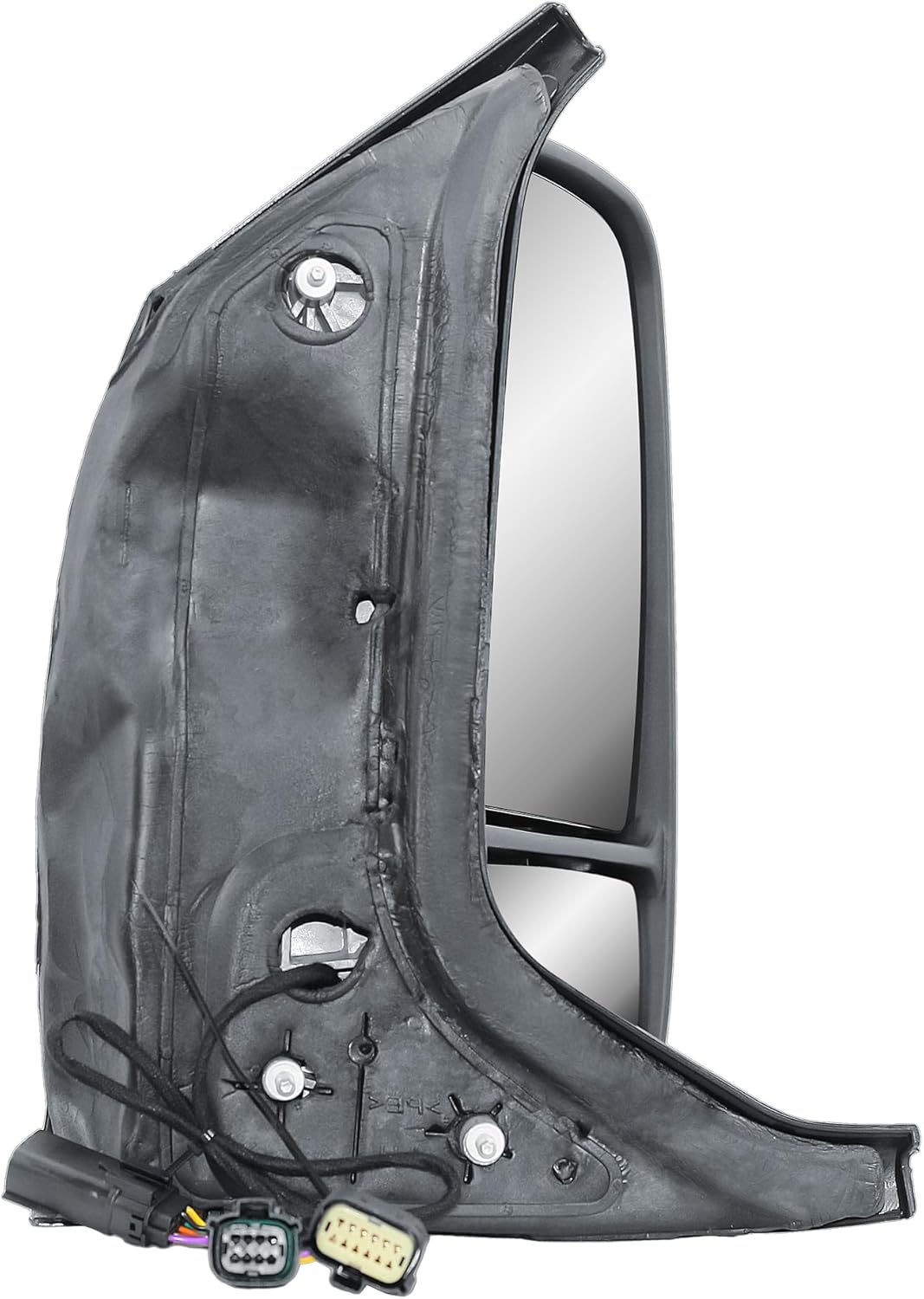 Aligoparts Driver Right Side Door Wing Mirror O/S Manual Non-Heated Short Arm for Ford Transit MK8 2014–2026