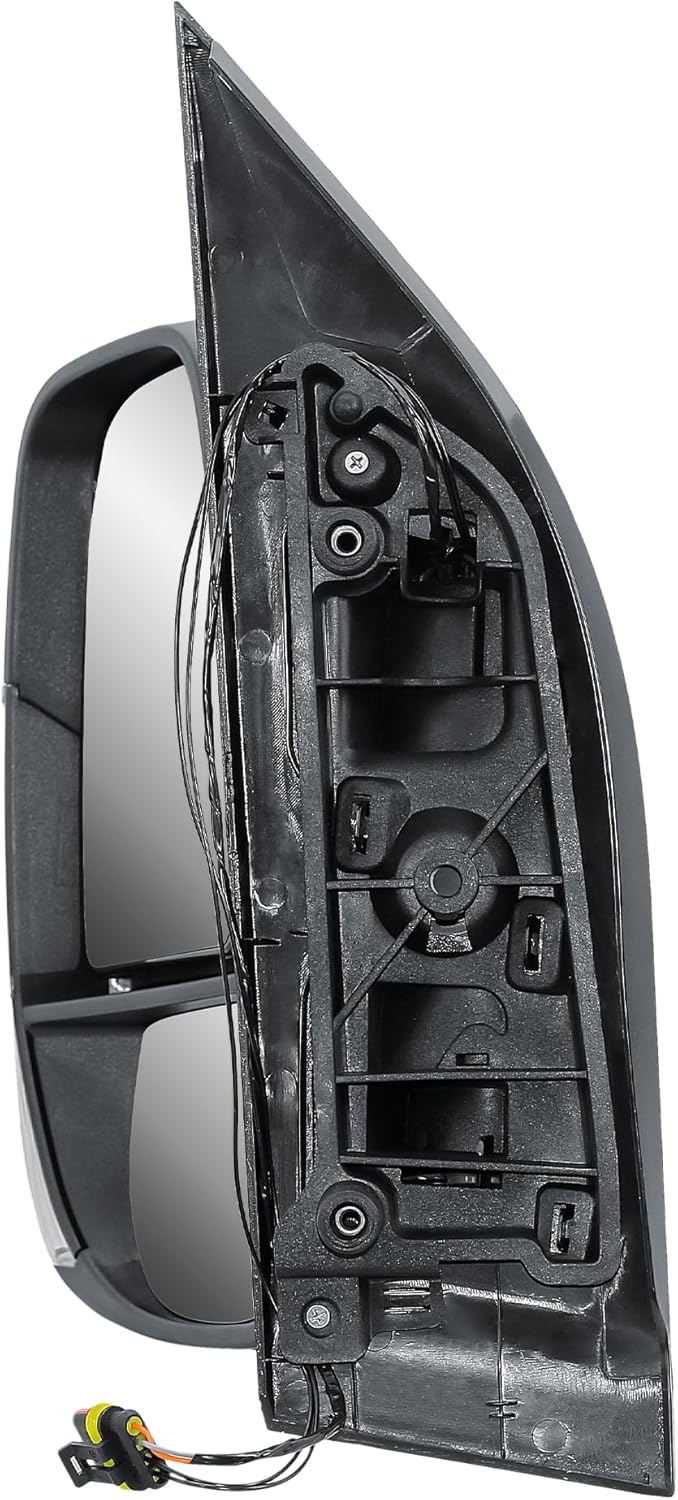 Aligoparts Passenger Left Side Door Wing Mirror N/S Manual Non-Heated with Temperature Sensor for IVECO Daily 2014–2025