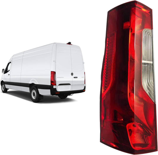 Aligoparts Left Rear Tail Light Lens for Mercedes Sprinter W907 W910 (2018, 2019, 2020, 2021, 2022, 2023, 2024, 2025) – Ref 9108200200
