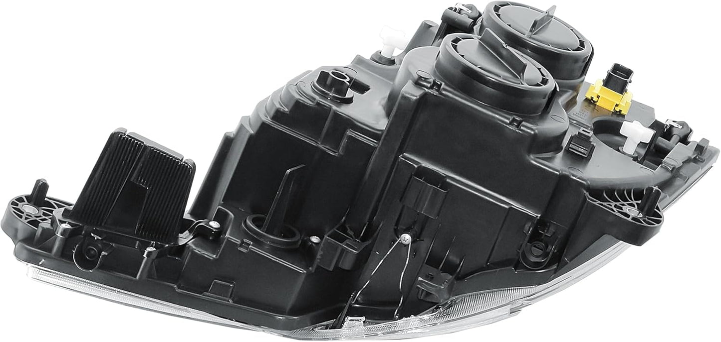 Aligoparts Driver Right Side O/S Headlight Head Lamp Manual Adjustment LED DRL 24V for DAF XF CF