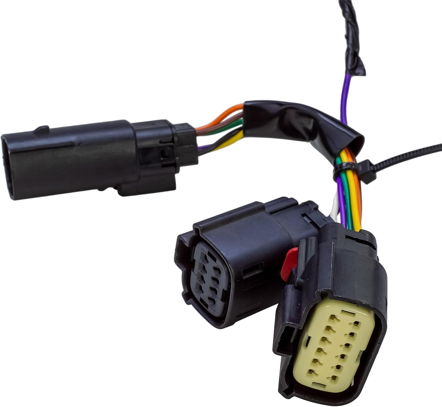 Aligoparts Driver Right Side Door Wing Mirror O/S Electric Heated Long Arm for Ford Transit MK8 2014–2026